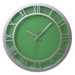 ZEGAR ŚCIENNY ROMAN /GREEN