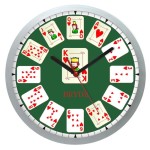 ZEGAR ŚCIENNY SPORT CZAS NA BRYDŻ #1