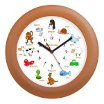 ZEGAR ŚCIENNY OBRAZKI /ANIMALS III