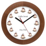 ZEGAR DREWNIANY SOLID COFFEE TIME 