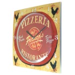 ZEGAR ŚCIENNY KWADRAT /PIZZA