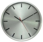 ZEGAR ALUMINIUM 10" Z METALOWĄ TARCZĄ