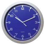 ZEGAR ŚCIENNY SREBRNY 2302A #3