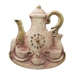 ZEGAR CERAMICZNY CZAJNIK #1
