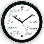 ZEGAR MATEMATYKA #3 /KOLOR