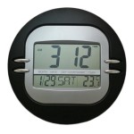 ZEGAR Z WYŚWIETLACZEM LCD #1
