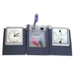 ZEGAR DESKTOP STACJA POGODY #FS/BL