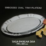 METALOWA TACA OWAL #361A
