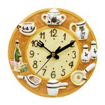 ZEGAR ŚCIENNY CERAMICZNY #1
