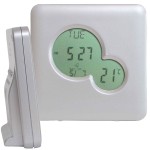 ZEGAR LCD Z TERMOMETREM #2315A