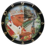 ZEGAR ŚCIENNY "JAN PAWEŁ II"
