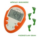 KROKOMIERZ PODŚWIETLANY EKRAN
