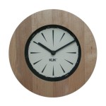 ZEGAR DREWNIANY "KLIK" SD68300