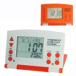 ZEGAR LCD SKŁADANY ORANGE