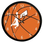 ZEGAR ŚCIENNY SPORT KOSZYKÓWKA #1