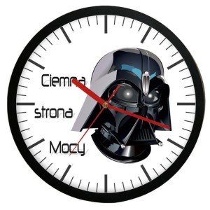 ZEGAR NAŚCIENNY CIEMNA STRONA MOCY
